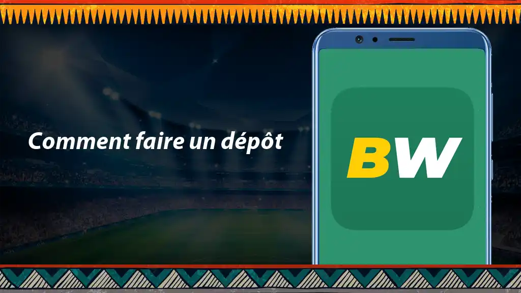 Comment faire un dépôt sur Betwinner